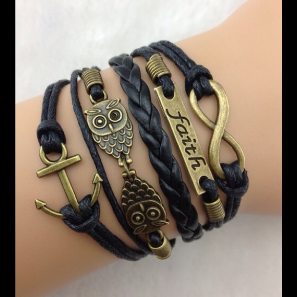 Accessories - ✨ INFINITY FAITH OWL BRACELET ✨