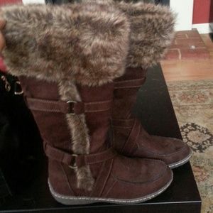 Brown boots