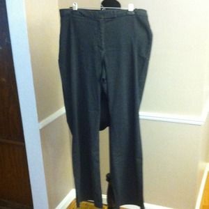 620. Lane Bryant Charcoal Trousers