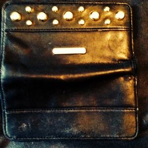 Michael Kors black leather wallet