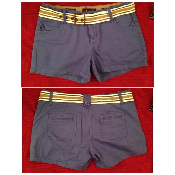 Blue shorts