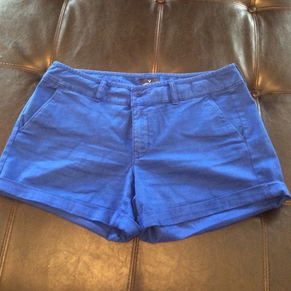 Blue shorts