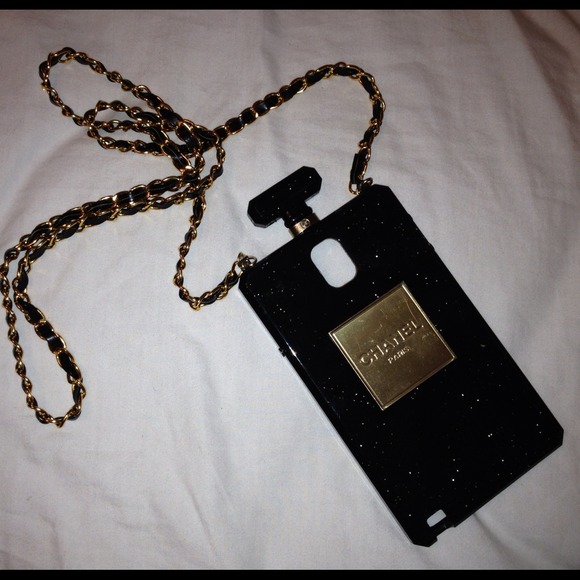 Chanel Galaxy Note 3 Glitter Perfume Case