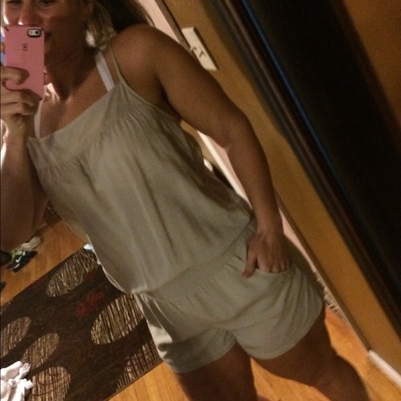 Creeme Romper and stripe dress