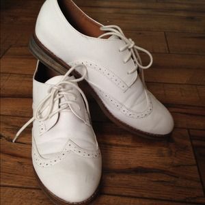 White oxfords