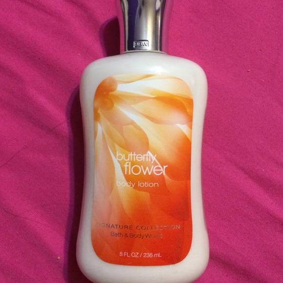 Butterfly Flower body lotion signature collection