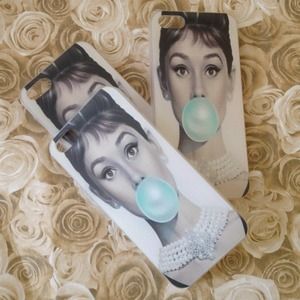 Audrey Hepburn Tiffany Blue iPhone 5 5s Case