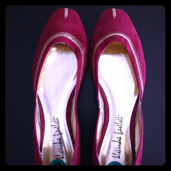 Alexandra Bartlett leather ballet slippers/flats
