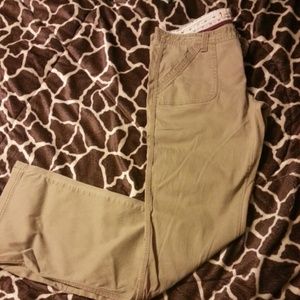 Hollister Khaki pants and as shirt bundle