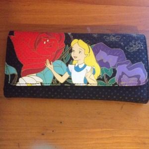 Cute Alice in wonderland wallet!