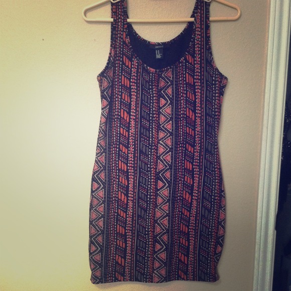💟 TRIBAL BODYCON DRESS