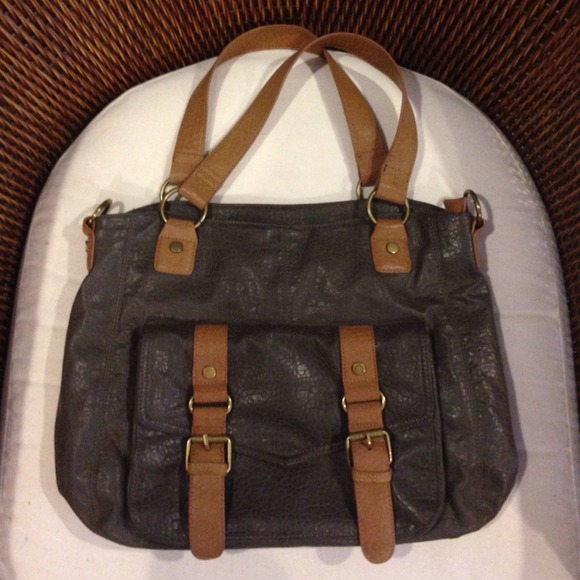 Brown & Tan Purse - Picture 1 of 4