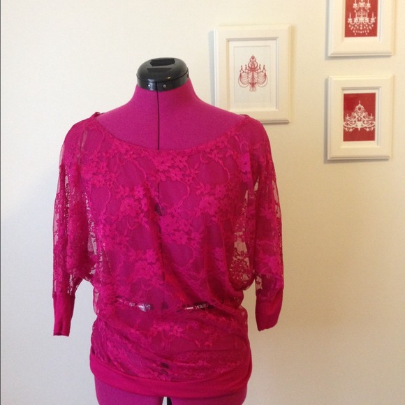 NWT Lace Shirt