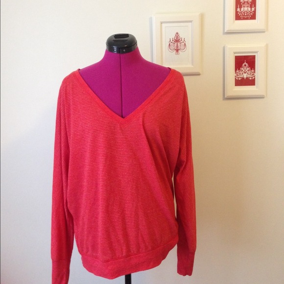 Oversized V Neck Shirt