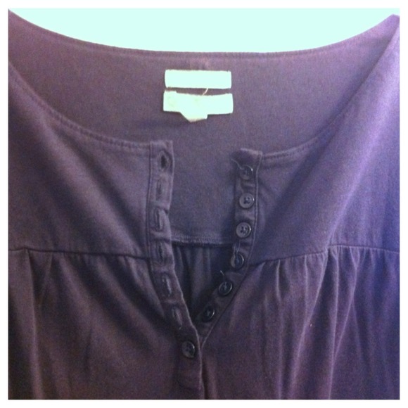 Old Navy+ Navy Cotton Long Sleeved Tee