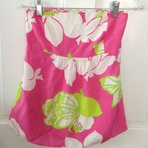 Lilly Pulitzer strapless top