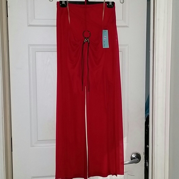 Red top & pants set