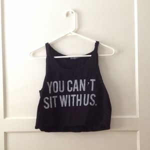 Brandy Melville Graphic: You Can't Sit With Us