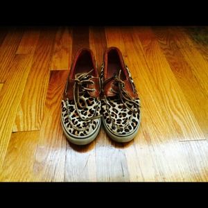 Cheetah print Sperry's🎀