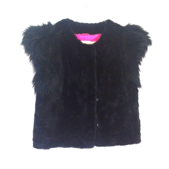 Neiman Marcus faux fur vest!!!
