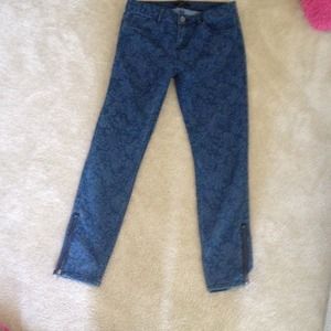 high rise jeans
