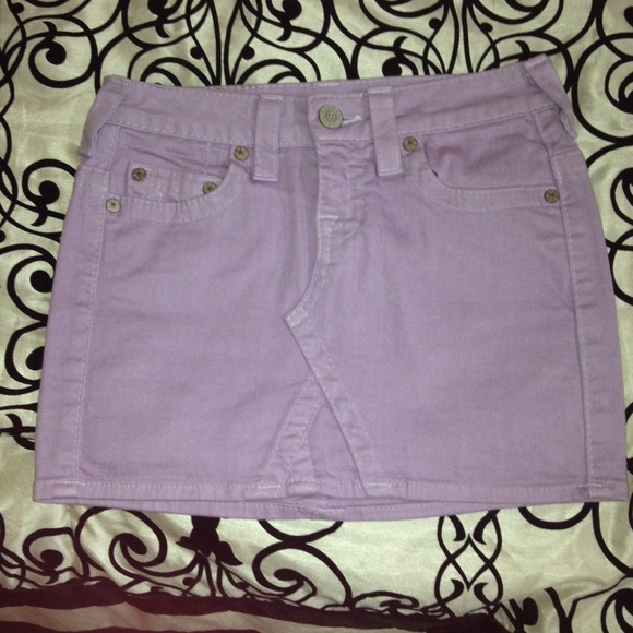 Authentic True Religion Purple Skirt