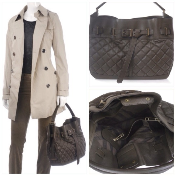 Burberry Brit Enmore Quilted Hand/Shoulder Bag