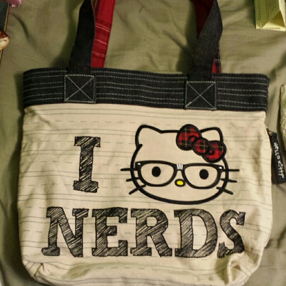 Hello Kitty Nerd Tote Bag