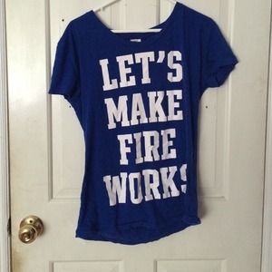 Let's make fireworks Victoria's Secret shirt