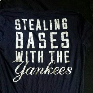 Victoria Secret Pink Yankees shirt!!