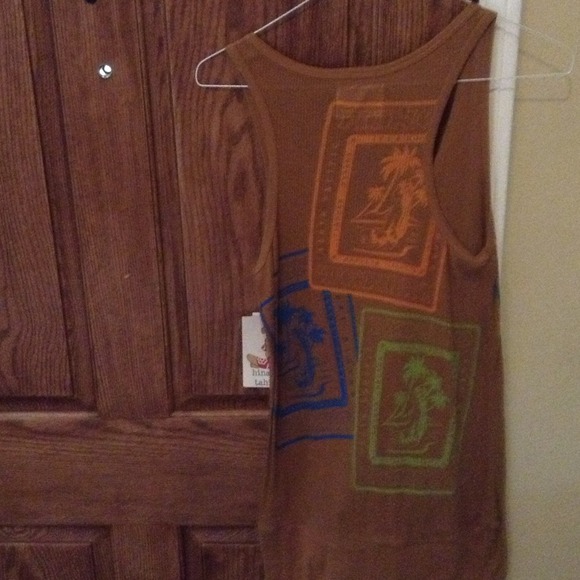 Hinano Tahiti🌺 Cotton/mesh racer tank from Tahiti - Picture 2 of 4