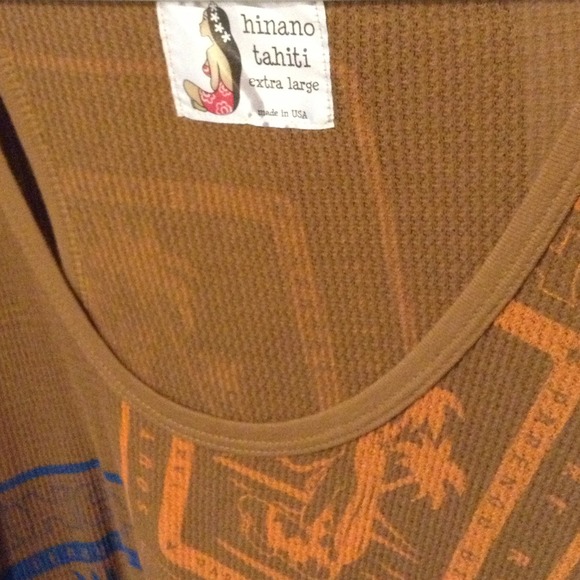 Hinano Tahiti🌺 Cotton/mesh racer tank from Tahiti - Picture 4 of 4