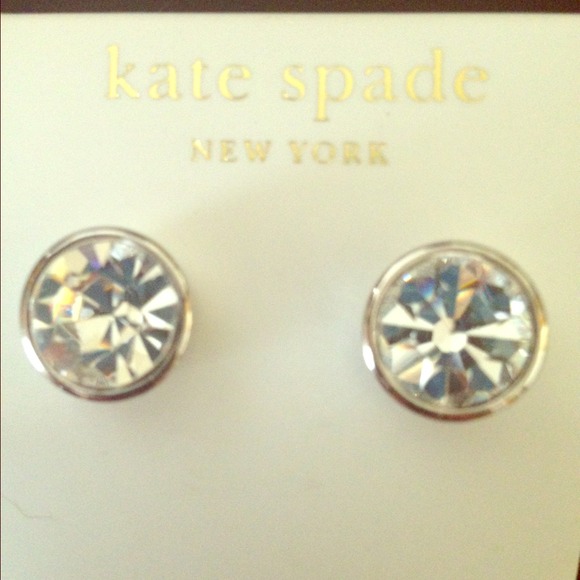 Kate spade crystal earrings