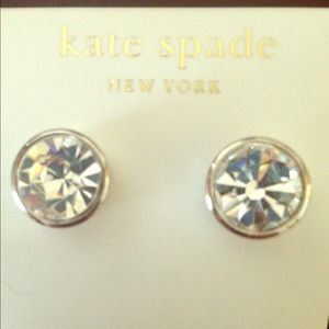 Kate spade crystal earrings