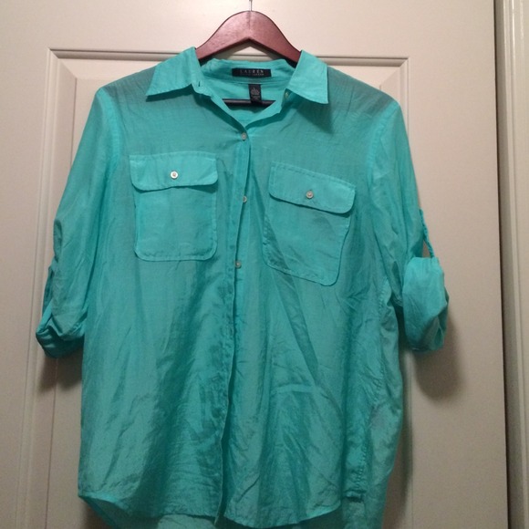Ralph by Ralph Lauren Button Down - Large