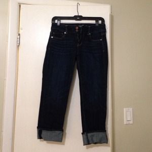 American Eagle Artist crop jeans