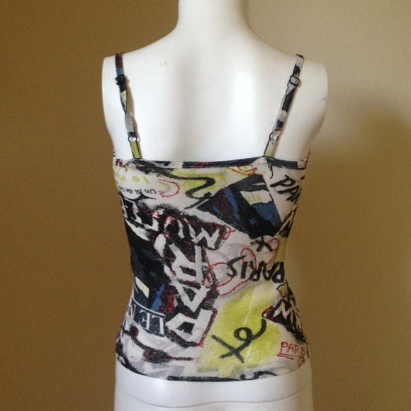 BEBE tank - says Paris on it