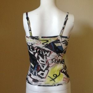 BEBE tank - says Paris on it