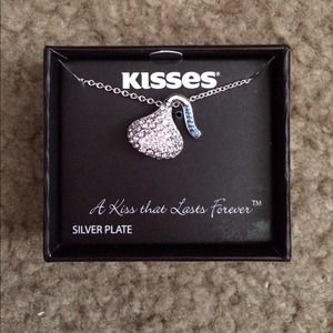 Hersey's® kiss necklace and body rage