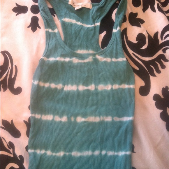 Forever 21 green tie dye tank - Picture 1 of 1