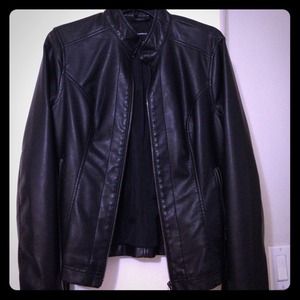Express leather jacket