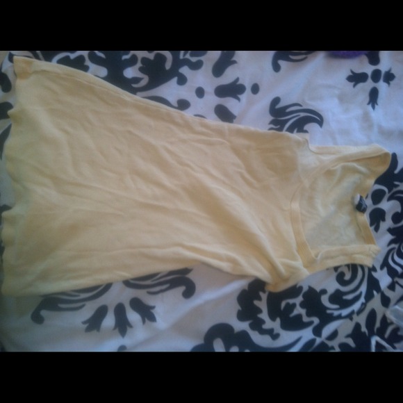 Styles yellow tank top