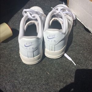 White Air Force ones