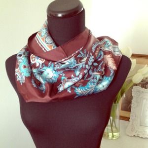 Vera Bradley silk scarf limited edition
