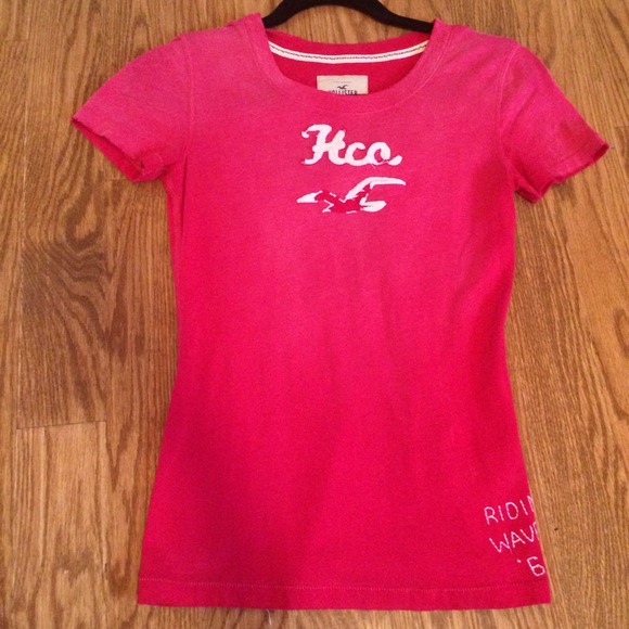 Short-sleeved Hollister women's T-shirt