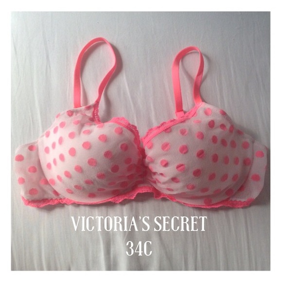Victoria's Secret Lined Demi Bra 34C