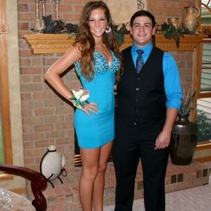 Sherri Hill 2932 Homecoming Dress in Turquoise