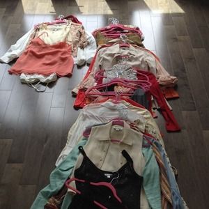 Around 52 tanks and shirts.