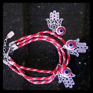 Evil eye bracelet