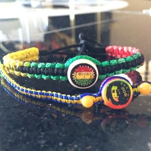 2 Jamaican bracelets